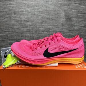 Nike ZoomX Dragonfly Shoes Pink Orange Track Field Spikes CV0400-600 Men's 12.5